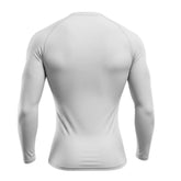 Men’s Long Sleeve Compression Shirt – Recycled Polyester, 4-Way Stretch, Moisture-Wicking, Lightweight Athletic Base Layer